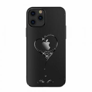 Kingxbar Wish Schutzhülle mit Swarovski-Kristallen iPhone 12 mini schwarz